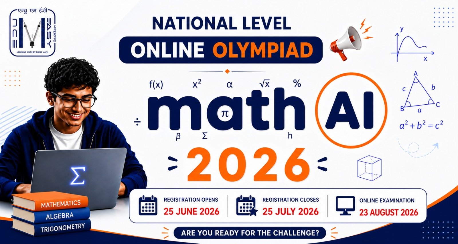 mathAI 2026 National Level Competition Desktop