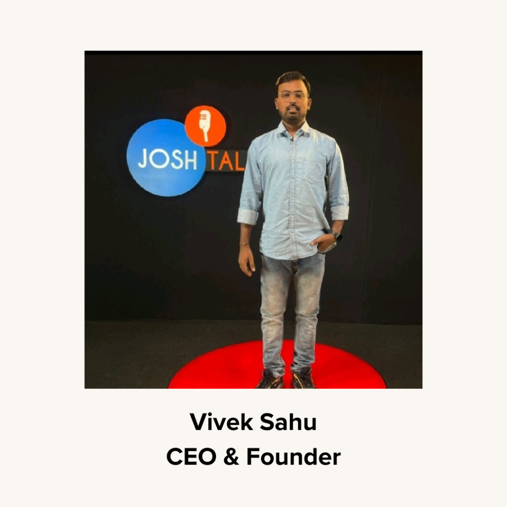 Profile Pic of Vivek Sahu as CEO