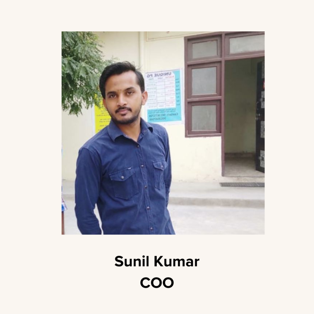 Profile Pic of Sunil Kumar as COO